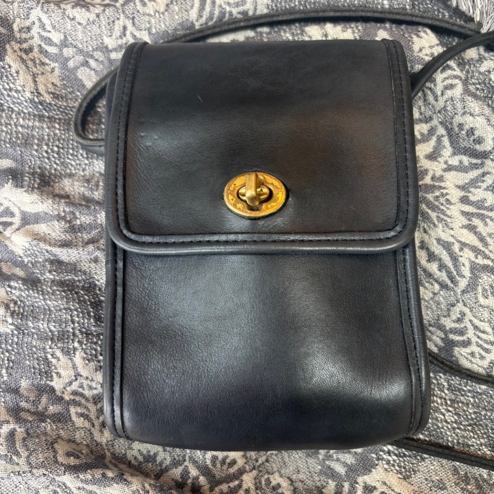 Vintage Coach Bag Scooter Crossbody 9893